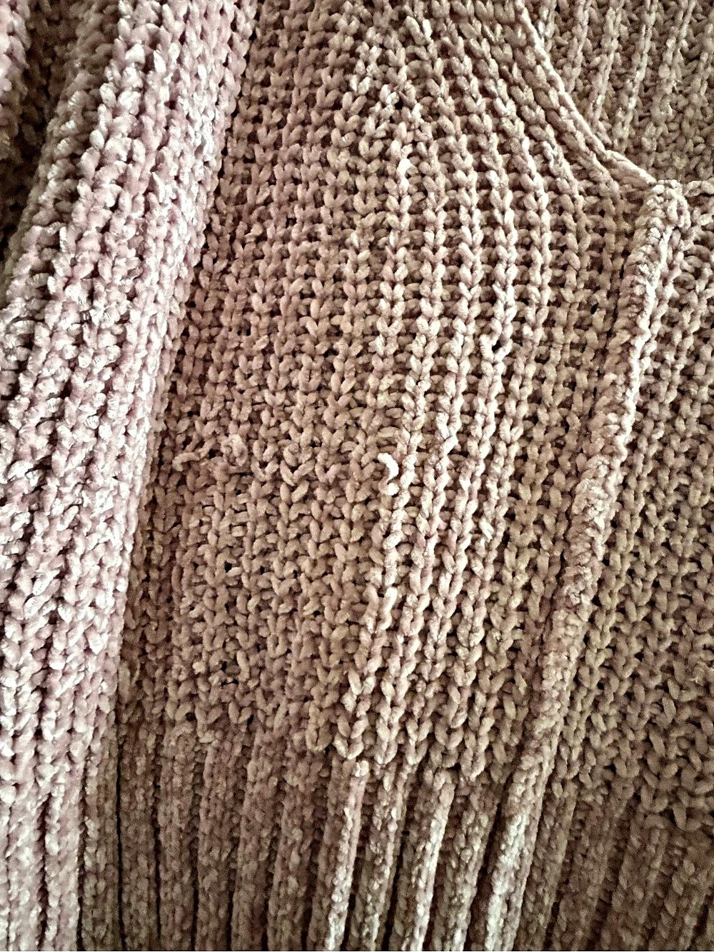 Pink V-Neck Sweater - Picture 2 of 8